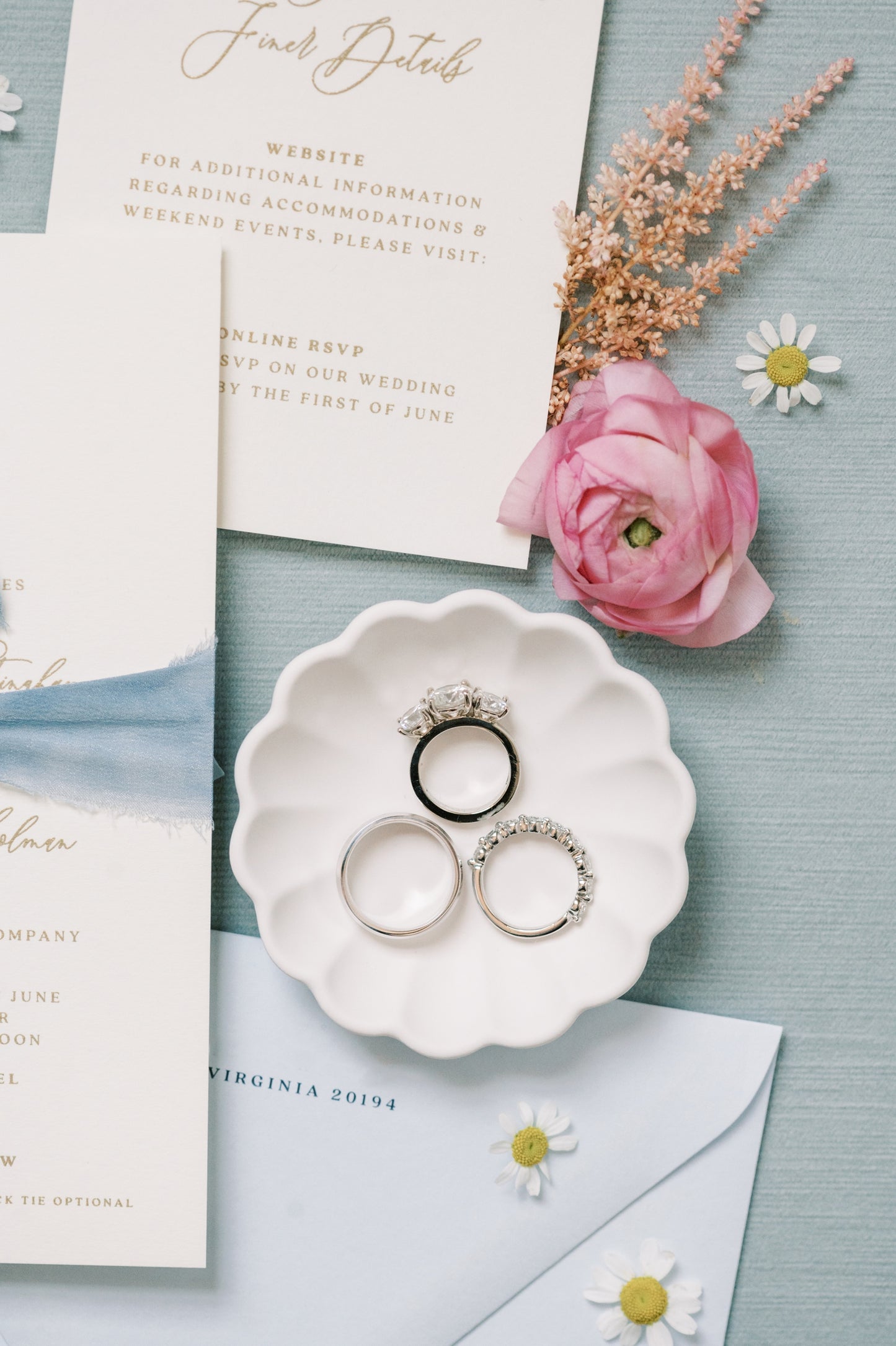 Scalloped Ring Styling Dish