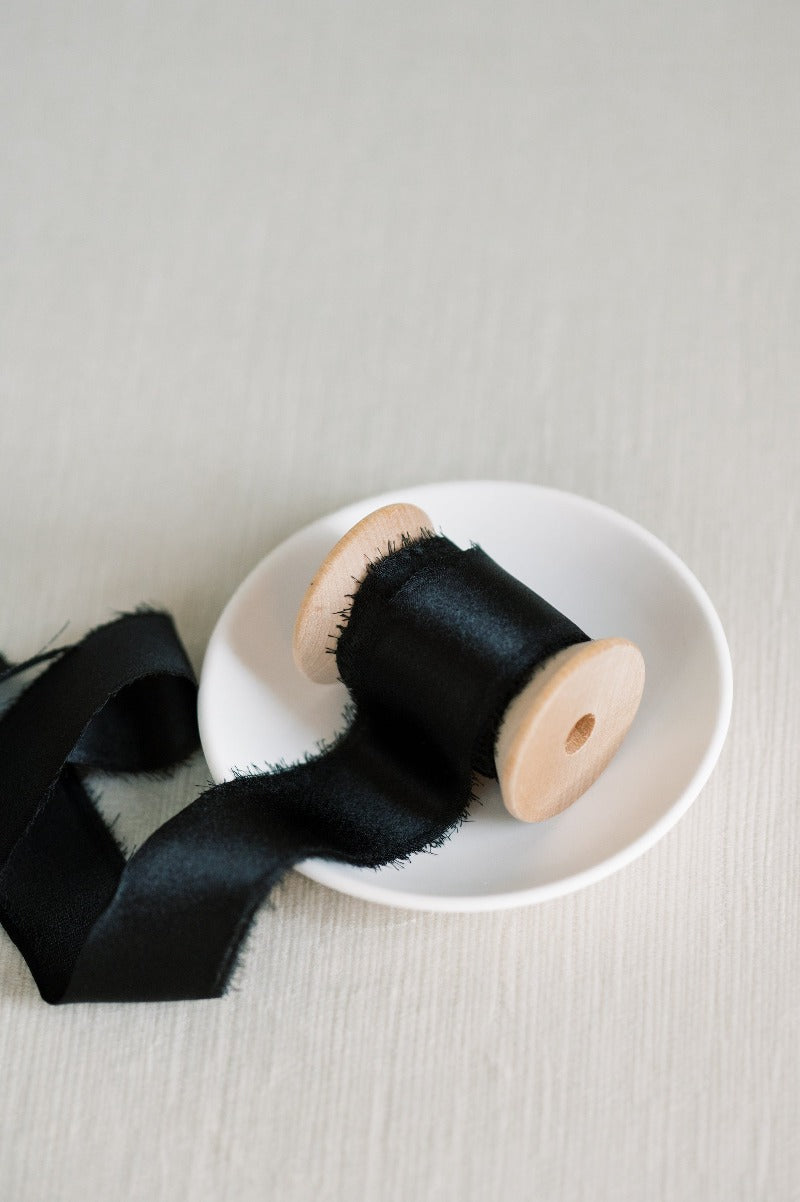 Black Silk Ribbon