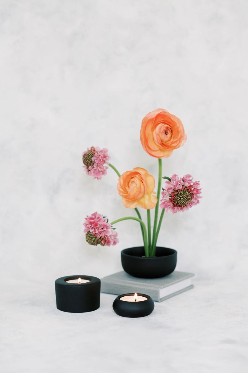 Petite Concrete Tea Light Candle Holder