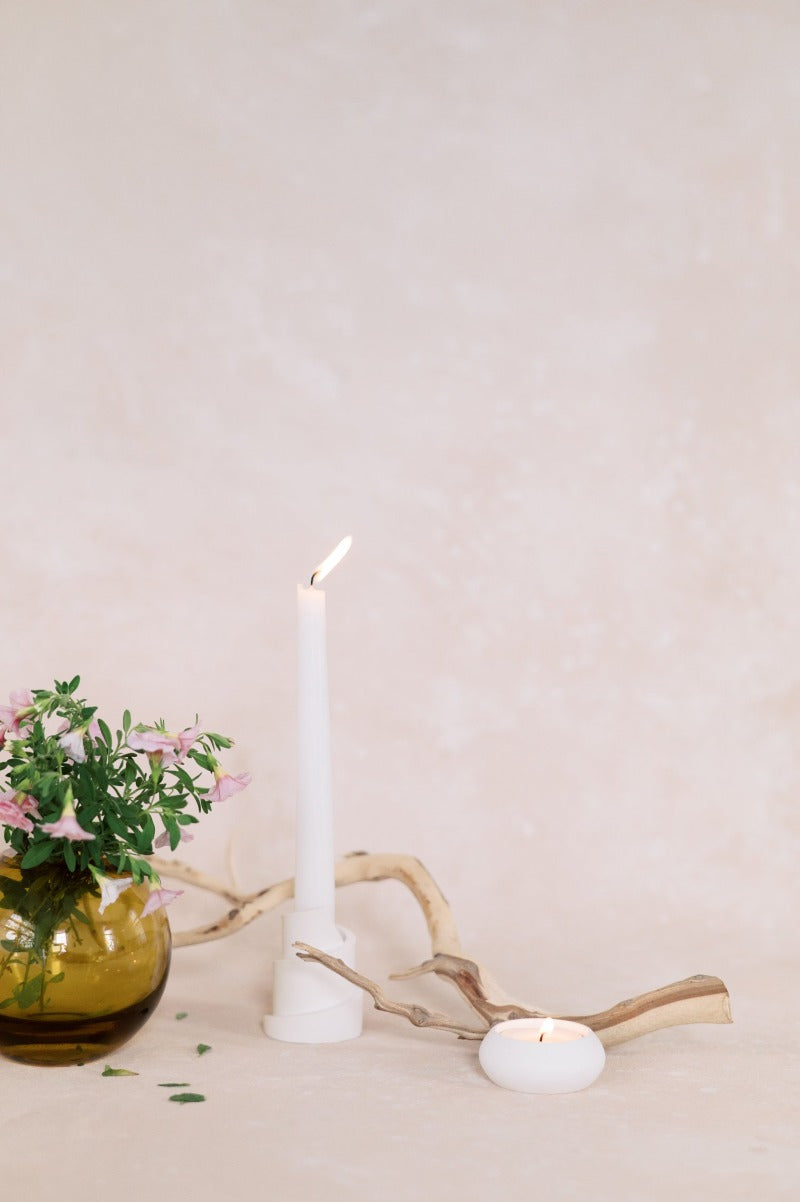 Petite Concrete Tea Light Candle Holder