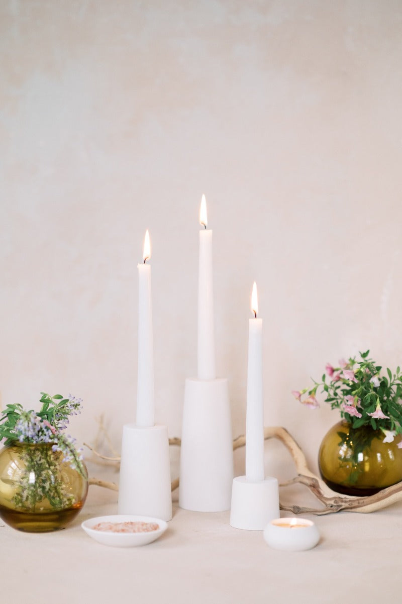 Petite Concrete Tea Light Candle Holder