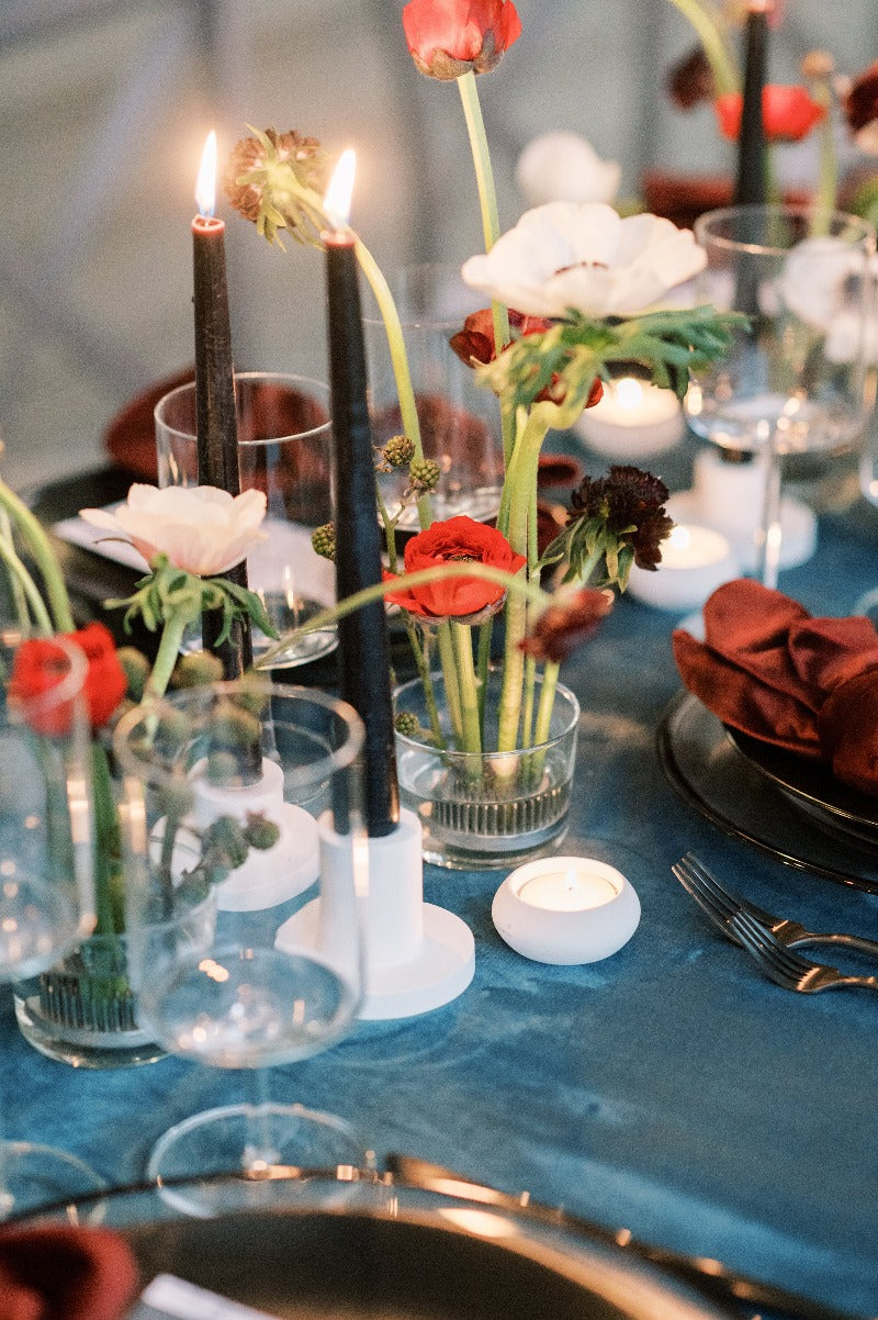 Modern Concrete Taper Candle Holder