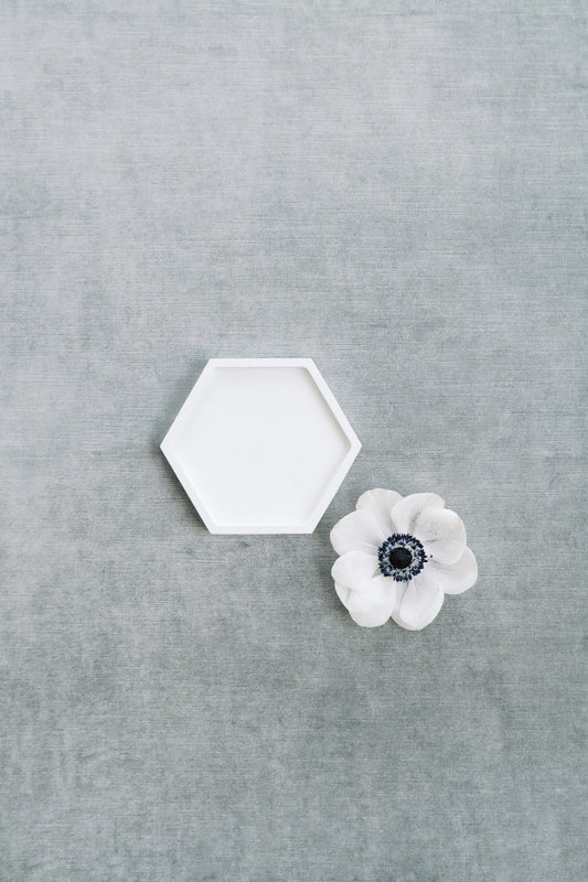 Hexagon Concrete Dish