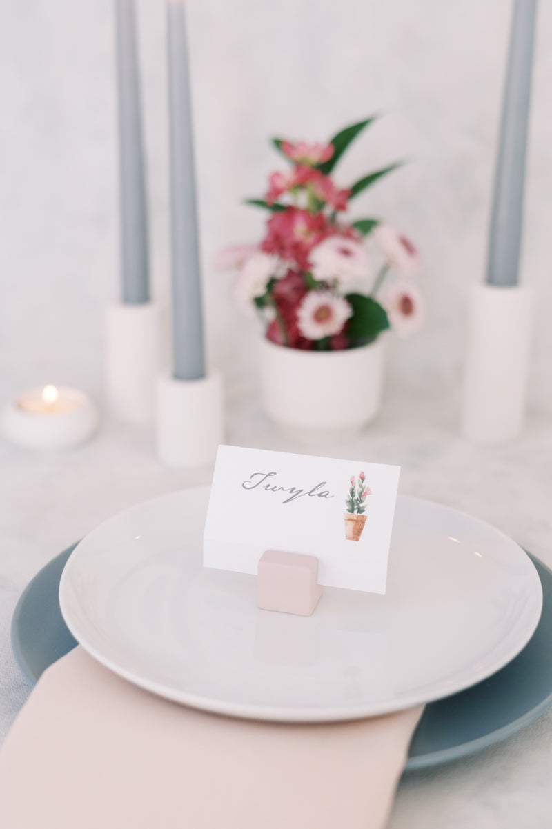 Square Place Card Holder