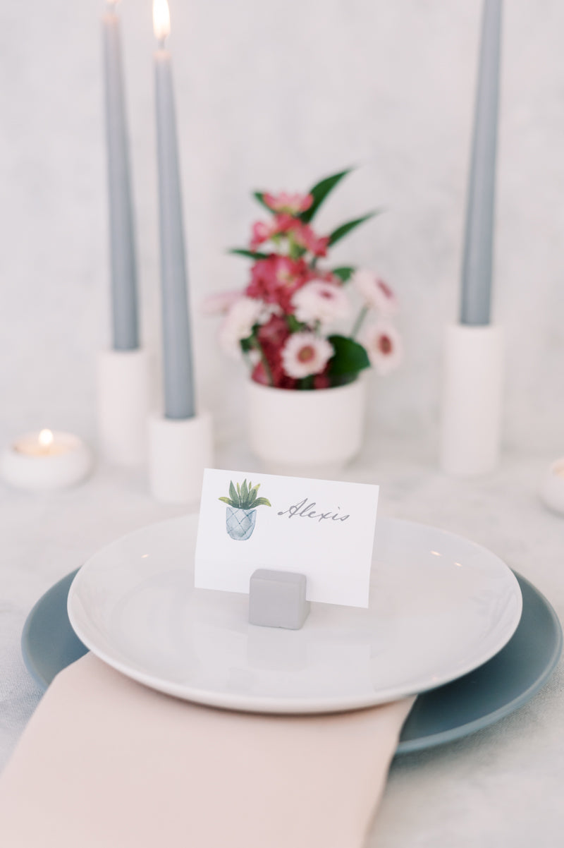 Square Place Card Holder