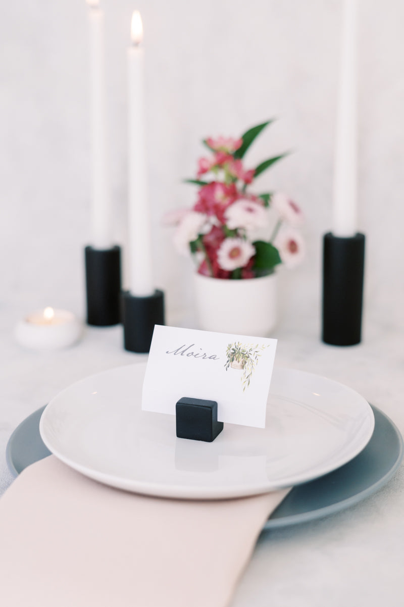 Square Place Card Holder