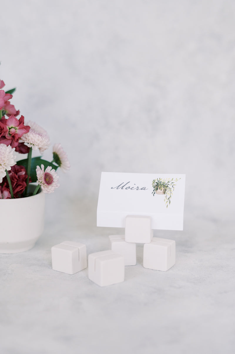 Square Place Card Holder