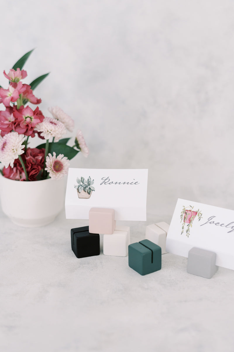 Square Place Card Holder