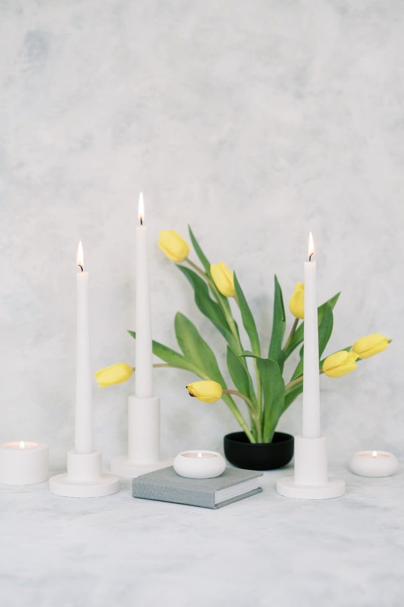 Petite Concrete Tea Light Candle Holder